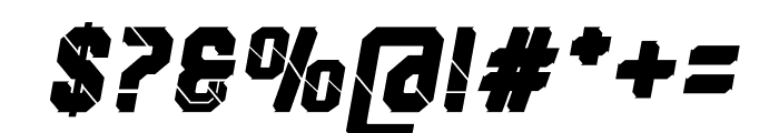 Wynford Oblique Solid Alt. Font OTHER CHARS