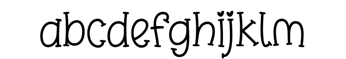 Wynia Magic Font LOWERCASE
