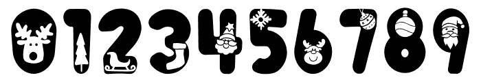 X - Mas Font OTHER CHARS