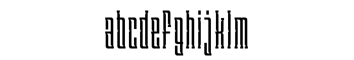 XEGIR-Regular Font LOWERCASE