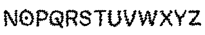 XEVION Font UPPERCASE