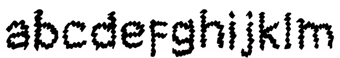 XEVION Font LOWERCASE