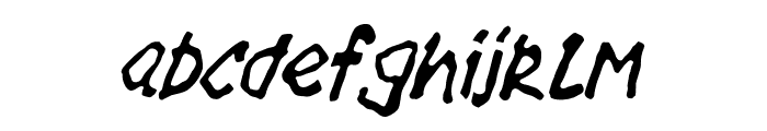 XRentalLight Font LOWERCASE