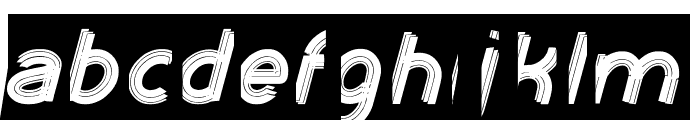 XTRAPOWER-Inverse Font LOWERCASE