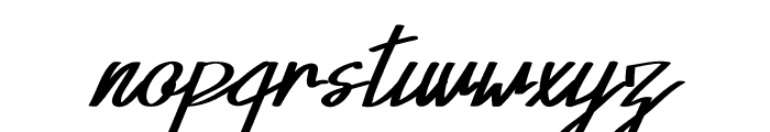 Xabiya Italic Font LOWERCASE