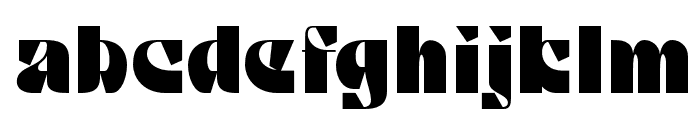 Xanthoma-Regular Font LOWERCASE