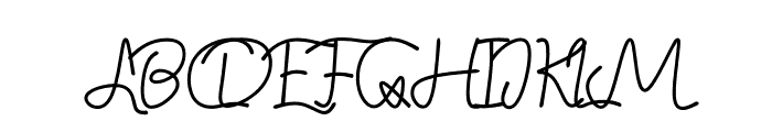 Xathoksuek // awesome signature font Font UPPERCASE