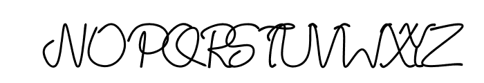 Xathoksuek // awesome signature font Font UPPERCASE