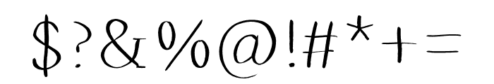 Xeimoniatiki liakada serif Font OTHER CHARS
