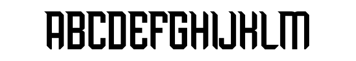 Xenrow Font LOWERCASE
