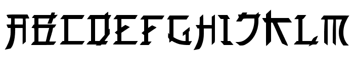 Xian Ying Regular Font UPPERCASE