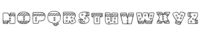 Xmas 5 Regular Font UPPERCASE