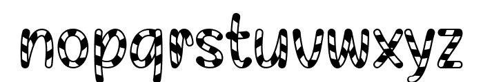 Xmas Candy Font LOWERCASE