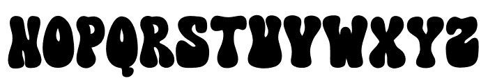 Xmas Groovy Font LOWERCASE