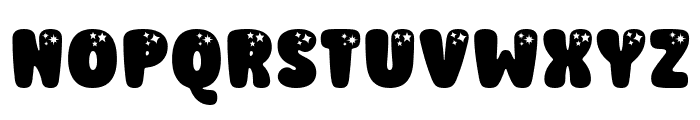 Xmas Star Font LOWERCASE