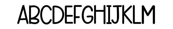 Xmas christmas Font LOWERCASE