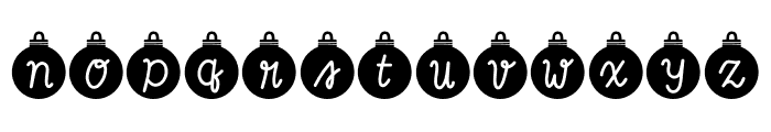 Xmas joy Font LOWERCASE