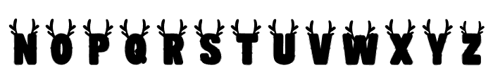Xmas12 Font UPPERCASE