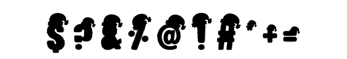 Xmas13 Font OTHER CHARS