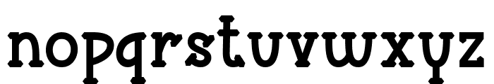 Xoya Font LOWERCASE