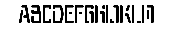 Xyberon Regular Font UPPERCASE