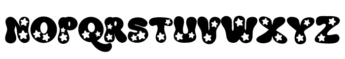 Y2k Star Font LOWERCASE