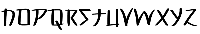 YAHIKO Font LOWERCASE