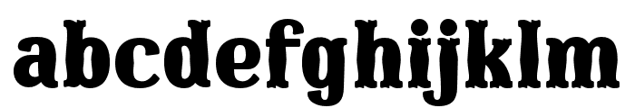 YAKSOM-Regular Font LOWERCASE