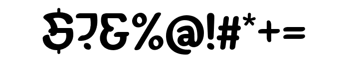 YEKOW-Regular Font OTHER CHARS