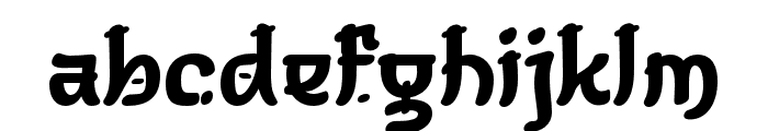 YEKOW-Regular Font LOWERCASE
