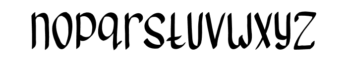 YELLOW LOVE Font LOWERCASE