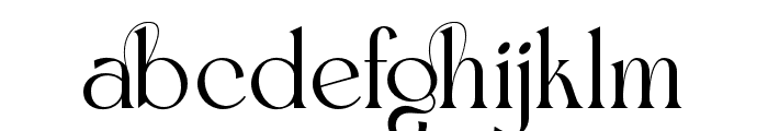 YOUKISSRegular Font LOWERCASE