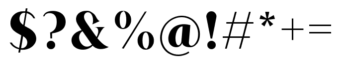 YOWA typeface Regular Font OTHER CHARS
