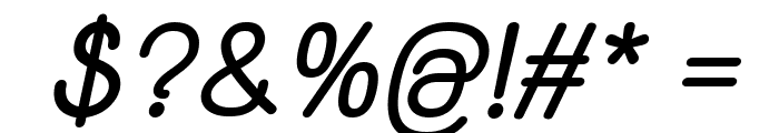 Yaahowu Bold Italic Italic Font OTHER CHARS