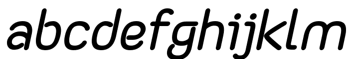 Yaahowu Bold Italic Italic Font LOWERCASE