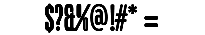 YacarenaUltra-Bold Font OTHER CHARS