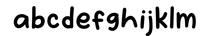 Yaelah Font LOWERCASE