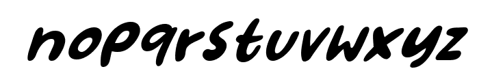Yakima Italic Font LOWERCASE
