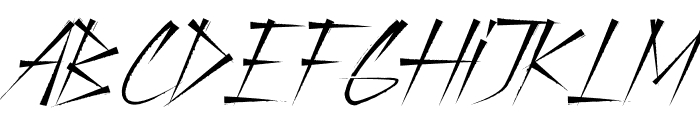 Yakuza Font LOWERCASE