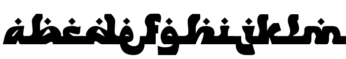 Yalla Arabic Regular Font LOWERCASE