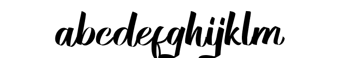Yambag Regular Font LOWERCASE