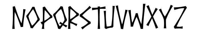 Yamer Zanily Font LOWERCASE