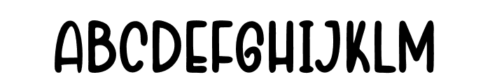 Yamicond Font LOWERCASE