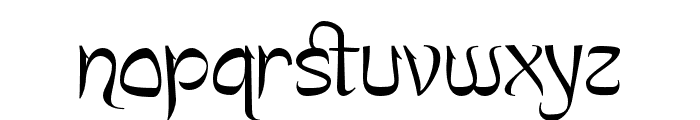 Yashie Regular Font LOWERCASE