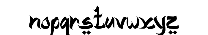 Yasin Regular Font LOWERCASE