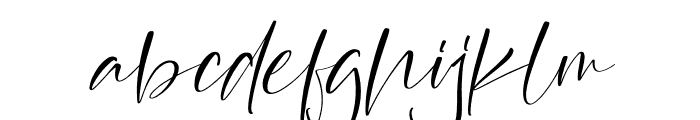 Yasintha Italic Font LOWERCASE