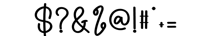 Yasmine Signature Font OTHER CHARS