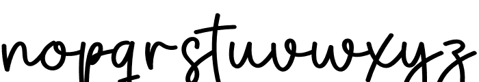 Yasmine Signature Font LOWERCASE