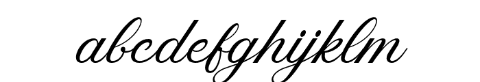 Yearlong-Regular Font LOWERCASE