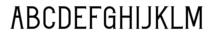 Yearlong Serif Font UPPERCASE